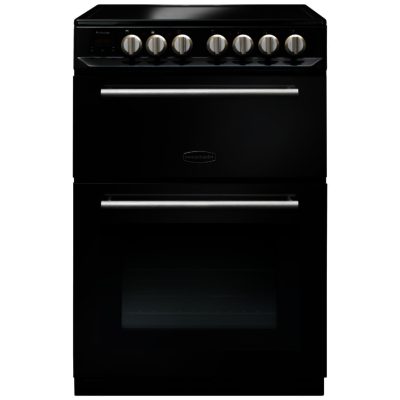 Rangemaster Arleston 10741 60cm Electric Cooker in Black and Chrome